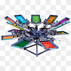 Screen Printing T Shirts Machine, HD Png Download - tattered american flag png