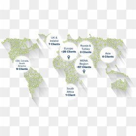 Map, HD Png Download - clients png