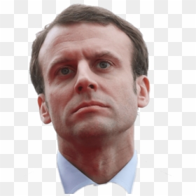 Emmanuel Macron Looking Up - Emmanuel Macron Face Png, Transparent Png - looking up png