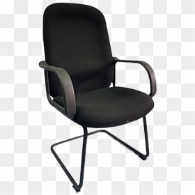 Office Chair Without Revolving, HD Png Download - linea negra png