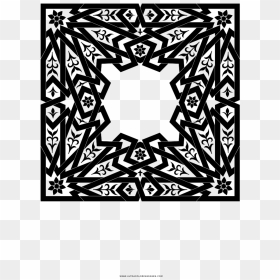 Ornamento Disegni Da Colorare - هندسية اسلامية زخارف نباتية, HD Png Download - ornamento png