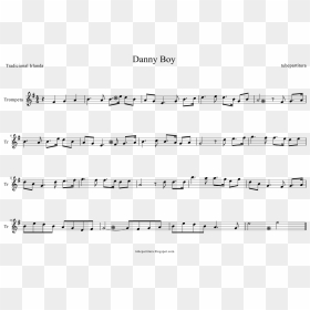 Danny Boy Partitura Saxo Alto, HD Png Download - trompetas png