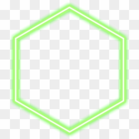 #hexagon #hexagonal #green #verde #neon #neonlights - Tutto Fresco 翡冷翠義式餐廳, HD Png Download - ornamento png