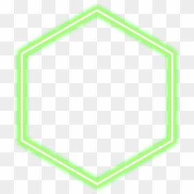 #hexagon #hexagonal #green #verde #neon #neonlights - Tutto Fresco 翡冷翠義式餐廳, HD Png Download - ornamento png