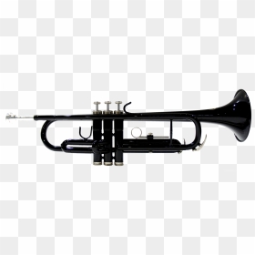 Trompeta En Bb Color Negra Symphonic - Paintball Marker, HD Png Download - trompetas png