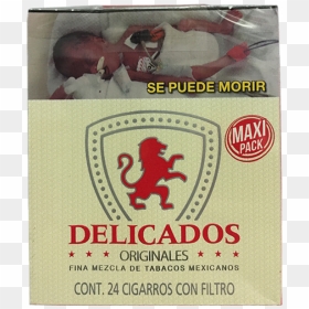 Cajetilla De Cigarros Delicados, HD Png Download - humo de cigarro png