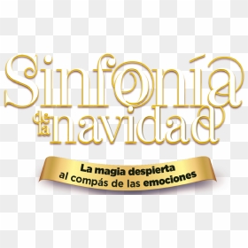 Sinfonía De Navidad - Calligraphy, HD Png Download - laureles png