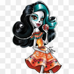 Monster High Skelita Calaveras, HD Png Download - calaveras png