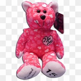 I Love Lucy Collectible Valentines Teddy Bear Lucy - Teddy Bear, HD Png Download - i love lucy png