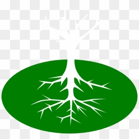 Roots Clipart Leaf - Clip Art, HD Png Download - roots vector png