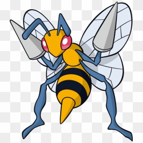 Pokemon Beedrill , Png Download - Pokemon Beedrill, Transparent Png - abeja png
