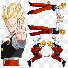 Cartoon, HD Png Download - teen gohan png