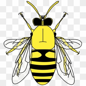 Abeille Héraldique, HD Png Download - abeja png