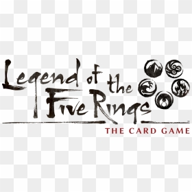 Legend Of The Five Rings Card Game Logo, HD Png Download - crossed lightsabers png