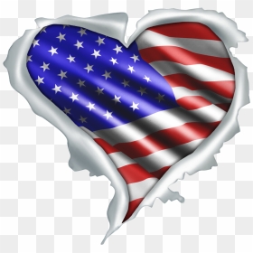 Torn Shirt Flag , Png Download - Flag Of The United States, Transparent Png - torn flag png