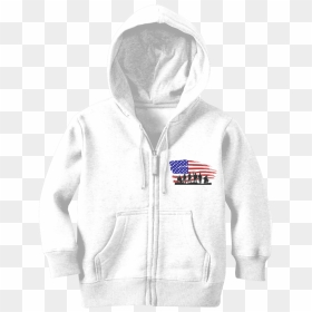 Load Image Into Gallery Viewer, Torn Flag Soldiers - Hoodie, HD Png Download - torn flag png