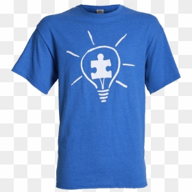 Autism Speaks Adult Light It Up Blue T-shirt Light - Light It Up Blue 2011, HD Png Download - goodyear png