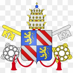 Pope Paul V Coat Of Arms, HD Png Download - torn flag png