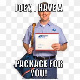 Mailman Package - Us Post Office Mailman, HD Png Download - mailman png