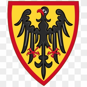 Or, An Eagle Displayed Sable Beaked And Membered Gules, - Richard Plantagenet 1st Earl Of Cornwall Arms, HD Png Download - roman eagle png