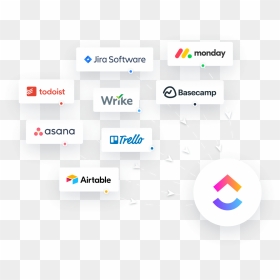 Import Into Clickup - Import To To Clickup, HD Png Download - asana logo png