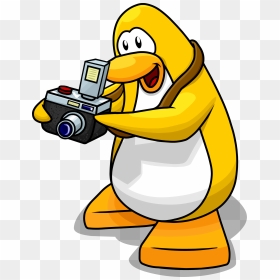 Club Penguin Rewritten Wiki - Camera Club Penguin Png, Transparent Png - reporter png