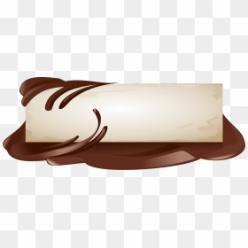 Brown Banner Png Png Freeuse Stock - Transparent Chocolate Design Png, Png Download - brown png