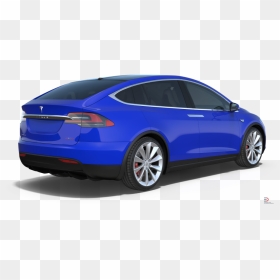 1 Tesla Model X Royalty-free 3d Model - 3d Car Model Png, Transparent Png - dodge ram png
