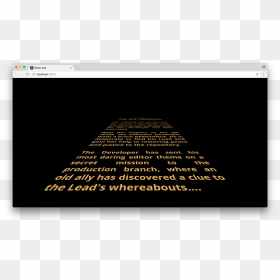 Star Wars Intro, HD Png Download - star wars title png