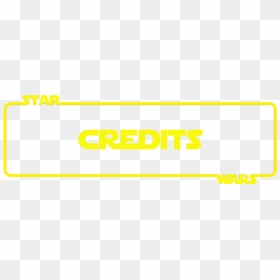 Credits - Rebelscum.com, HD Png Download - star wars title png