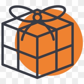 Present - Cube Png, Transparent Png - present .png