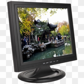 Led-backlit Lcd Display, HD Png Download - pc monitor png