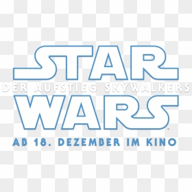 Der Aufstieg Skywalkers Title Treatment - Star Wars Der Aufstieg Skywalker Png, Transparent Png - star wars title png