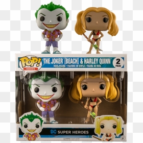 Transparent Joker Comic Png - Joker And Harley Pop Vinyl, Png Download - harley quinn comic png