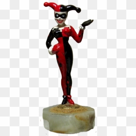 Dc Comics Collectible Harley Quinn Figurine - Figurine, HD Png Download - harley quinn comic png