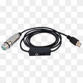 Usb Cable, HD Png Download - microphone cord png