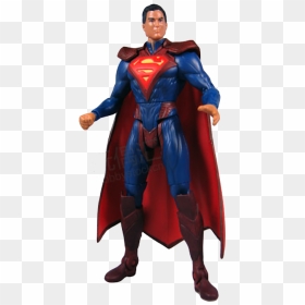 Superman Prototype First Shot Painted Dc Injustice - Superman, HD Png Download - superman 2013 png