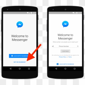 Contrary To What You Might Think, You Don"t Actually - Facebook Messenger Login, HD Png Download - don't png