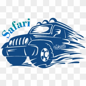 Black And White Jeep Png, Transparent Png - safari logo png