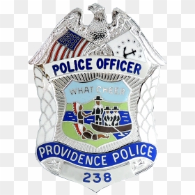 Providence Police Badge - Emblem, HD Png Download - cop badge png