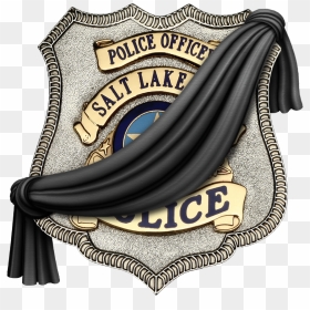 Salt Lake City Police Department, HD Png Download - cop badge png