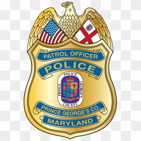 Prince George's County, Maryland, HD Png Download - cop badge png