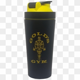 Golds Gym Golds Gym Metal Shaker - Gold's Gym Shaker Bottle, HD Png Download - gold's gym png