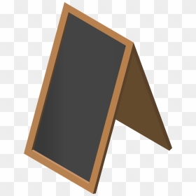 Framed Chalkboard Transparent Png Clip Art Image, Png Download - blank chalkboard png