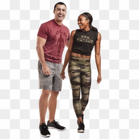Girl, HD Png Download - gold's gym png