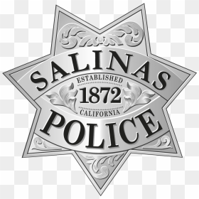 Salinas Police Department Badge - Emblem, HD Png Download - cop badge png