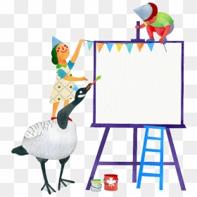 Easel Clipart Blank - Clip Art, HD Png Download - blank chalkboard png