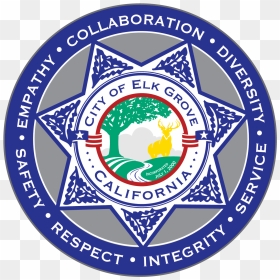 Elk Grove, HD Png Download - cop badge png