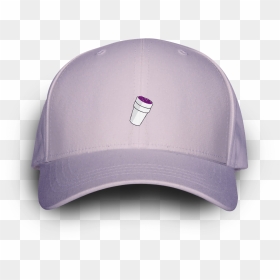 Lavender Lean Dad Cap - Baseball Cap, HD Png Download - lean.png