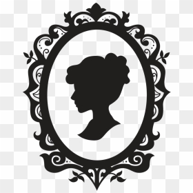 Silhouette Cameo Royalty-free Stock Photography - Woman Silhouette Cameo, HD Png Download - cameo png